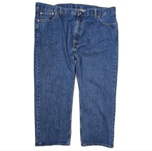 EUC Big & Tall Levi's 505 regular fit blue jeans 50x29